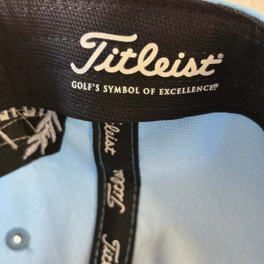 Titleist Golf Hat Blue Idlewild Country Club Logo Adjustable Cap - Picture 6 of 7